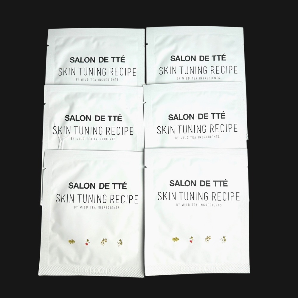 6 Wonder Bath Salon De Tte Skin Tuning Recipe Cleansing Pad Exfoliating K-Beauty